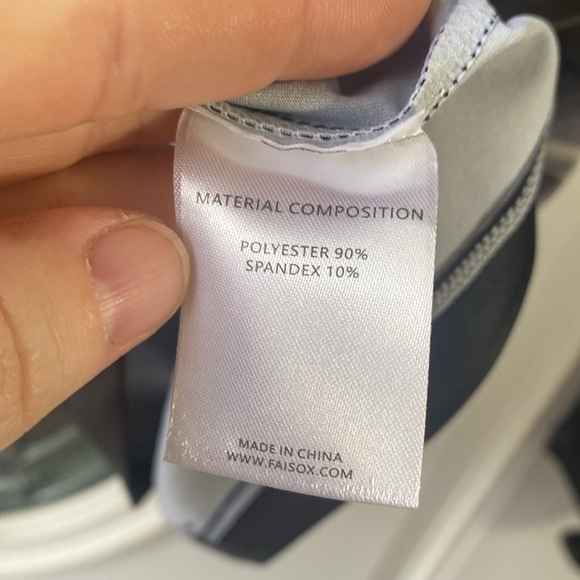 FAISOX UPF50+ Lure Fishing Jersey Ice Silk Half Stand Collar Long Sleeve Size XL - Picture 12 of 13